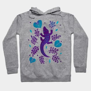 Purple Crocodile Hoodie